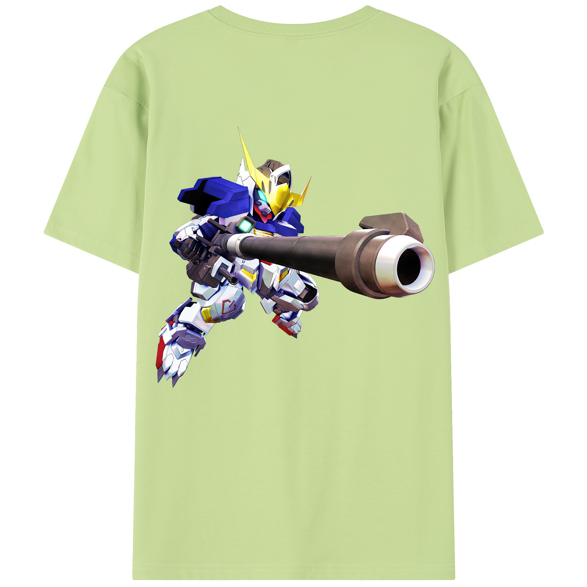 （画像用） 機動戦士ガンダム Mobile Suit Gundam 綿100％半袖Tシャツ（背面プリント）
